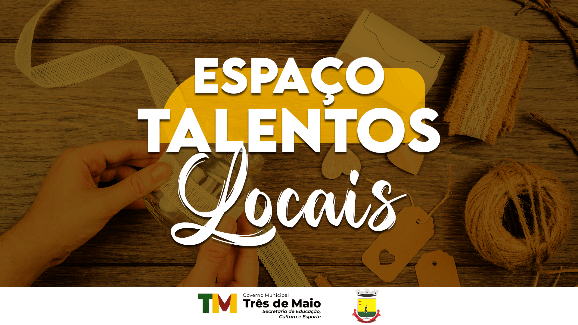 ESPAÇO TALENTOS LOCAIS EXPÕE TRABALHO DE ARTESÃ
